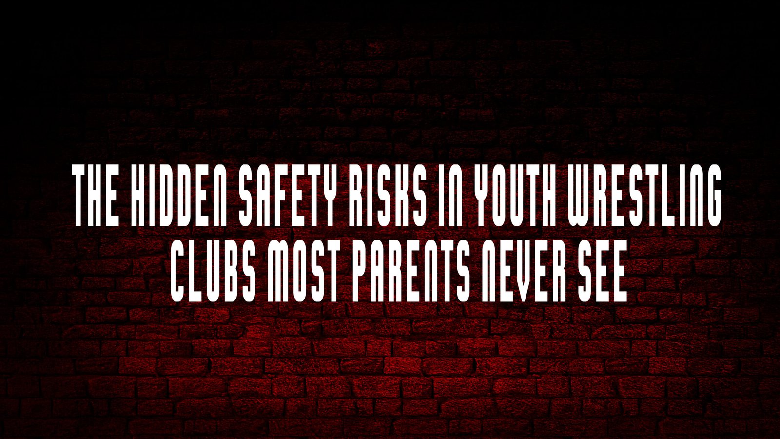Hidden safety risk in youth wrestling