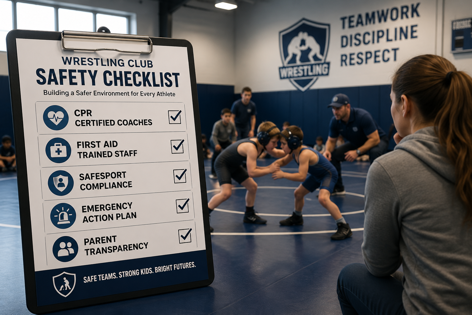 Wrestling club safety